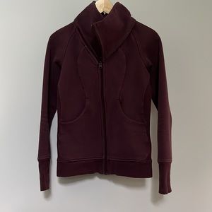 Vintage lululemon high collar zip hoodie